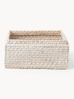 Cestas de almacenamiento con tapa Lurdes, 2 uds.