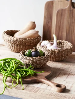 Cestas de almacenamiento de junco marino Otta, 3 uds.