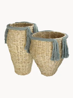 Cestas de hojas de maíz Natur, 2 uds.