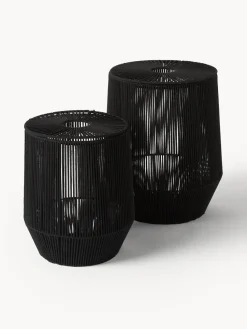 Cestas de ropa artesanales de cuerda Gabe, 2 uds.