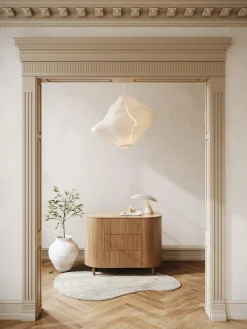 Cómoda artesanal de madera Kai