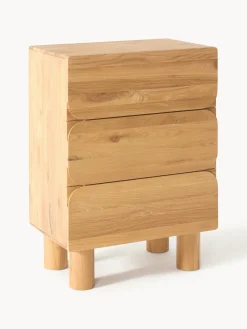 Cómoda de madera de roble Cadi