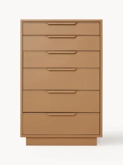 Cómoda de madera Sungkai Space Age