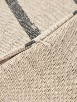 Cojín artesanal de lino Oleo