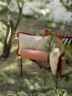 Cojín artesanal exterior Janis