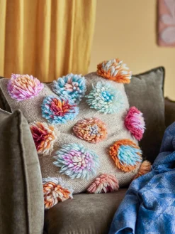 Cojín con estampado floral Somma