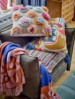 Cojín con estampado floral Somma