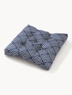 Cojín de asiento de exterior con estampado gráfico Milano