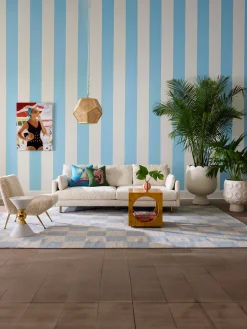 Cojín de lino Playa