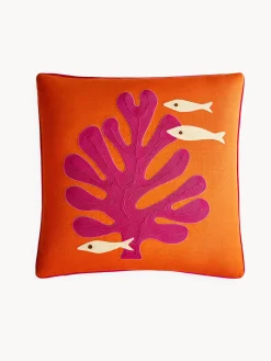 Cojín de lino Playa