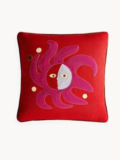 Cojín de lino Playa