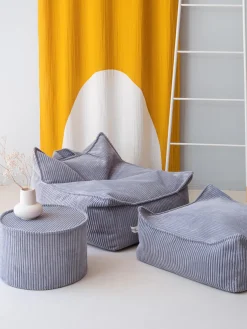 Cojín de suelo infantil de pana Sugar