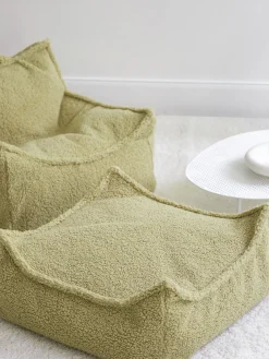 Cojín de suelo infantil de borreguillo Sugar