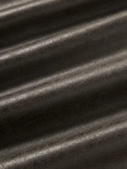 Cojín grande de cuero reciclado sofá Lennon, 60 x 60 cm