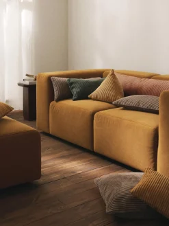 Cojín grande de pana Kylen