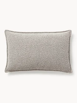 Cojín grande en tejido bouclé sofá Lennon, 50 x 80 cm