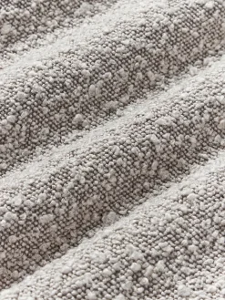 Cojín grande en tejido bouclé sofá Lennon, 50 x 80 cm