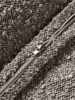 Cojín grande en tejido bouclé sofá Lennon, 50 x 80 cm