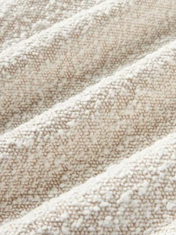 Cojín grande en tejido bouclé sofá Lennon, 50 x 80 cm