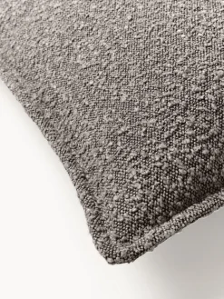 Cojín grande en tejido bouclé sofá Lennon, 70 x 70 cm