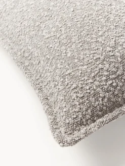 Cojín grande en tejido bouclé sofá Lennon, 70 x 70 cm