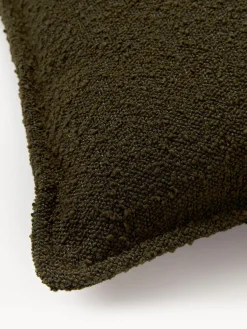 Cojín grande en tejido bouclé sofá Lennon, 70 x 70 cm