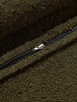 Cojín grande en tejido bouclé sofá Lennon, 70 x 70 cm