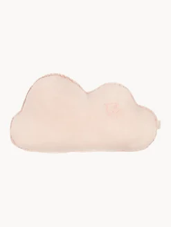 Cojín infantil de lino bordado L1N0