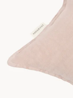 Cojín infantil de lino bordado L1N0