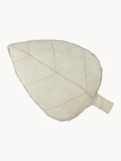 Cojín infantil de lino bordado L1N0