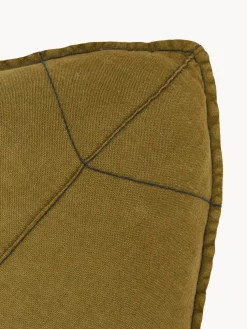 Cojín infantil de lino bordado L1N0