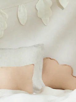 Cojín peluche de lino Cloud