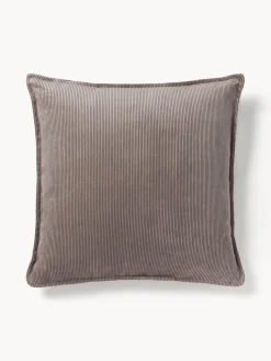 Cojín sofá grande de pana Lennon, 60 x 60 cm
