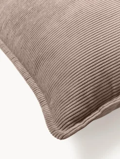 Cojín sofá grande de pana Lennon, 50 x 80 cm