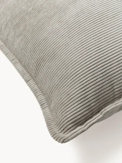 Cojín sofá grande de pana Lennon, 50 x 80 cm