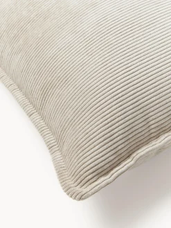 Cojín sofá grande de pana Lennon, 70 x 70 cm