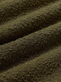 Cojín sofá grande en tejido bouclé Lennon, 60 x 60 cm