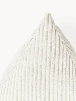 Cojín triangular de pana Kylen