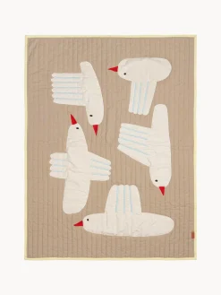 Colcha de algodón ecológico Bird