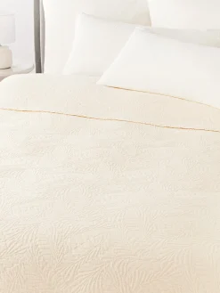 Colcha de algodón texturizada Panra