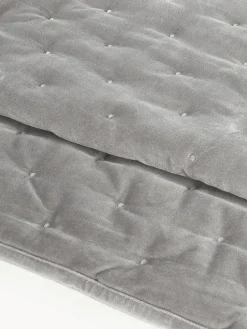 Colcha de terciopelo acolchada Cheryl