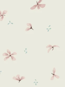 Colchón cambiador de algodón ecológico Wildflower