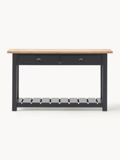 Consola artesanal de madera Eton