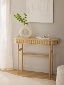 Consola con frente acanalado Calary