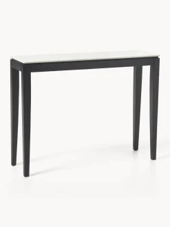 Consola con tablero en efecto mármol Jackson