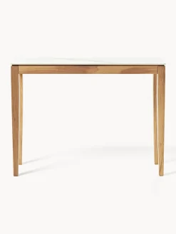 Consola con tablero en efecto mármol Jackson