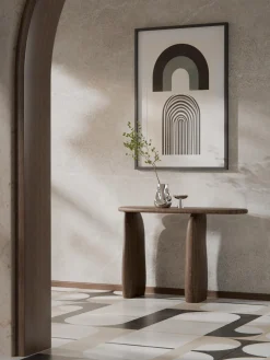 Consola de madera de mango Pamuk