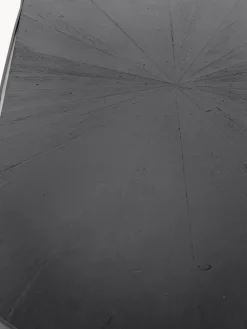 Consola de metal con tablero de madera Carter