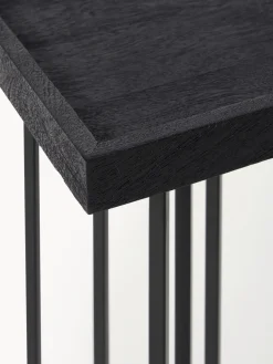 Consola de recibidor de madera de mango Luca