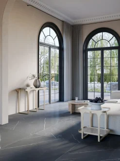 Consola en look travertino Bella